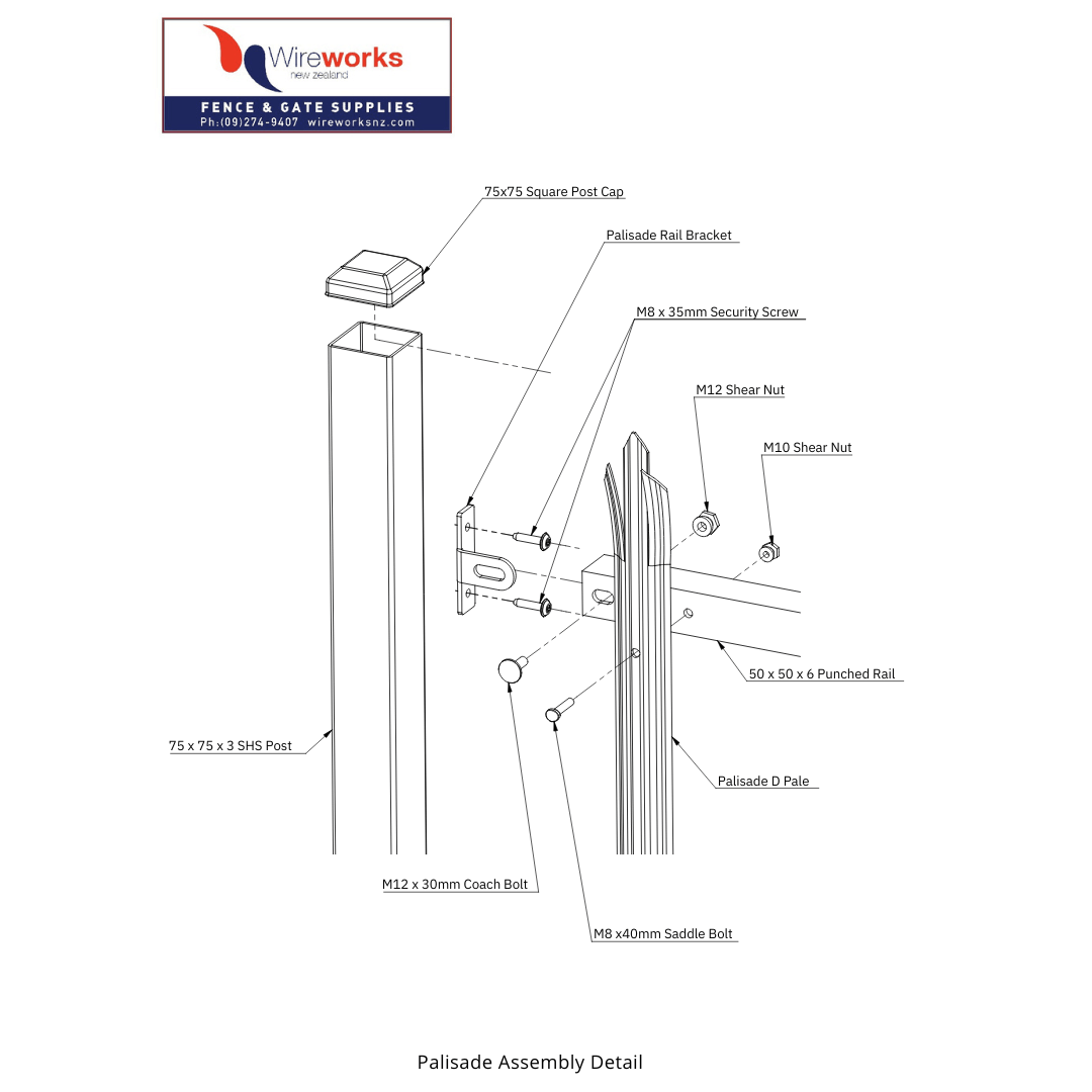 Palisade Railing Products - Wireworks NZ | Wireworks NZ